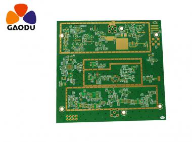 6层ROGERS+FR4混合介质PCB电路板