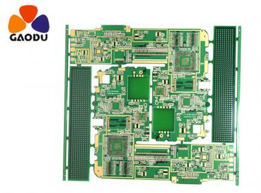 4层高密度沉金PCB电路