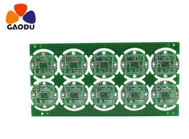 4层阻抗控制金属包边喷锡PCB电路板