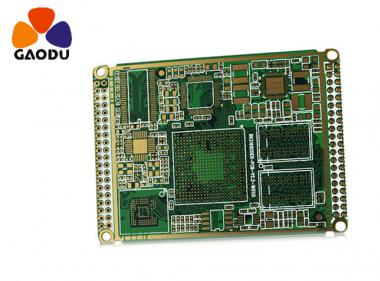 6层阻抗半孔细密线路PCB电路板