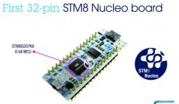 意法半导体推出经济好用的STM8 Nucleo-32开发板